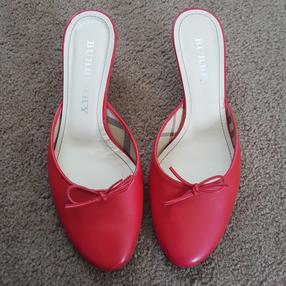 Burberry mules